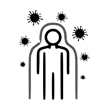 Icon for IMMUNE SYSTEM SUPPORT (Recurrent infections, Allergies, Boosting immune function),