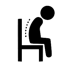 Icon for POSTURAL ISSUES (Kyphosis, Lordosis, Scoliosis, Forward head posture), OCCUPATIONAL and REPETITIVE STRAIN INJURIES Carpal tunnel syndrome, Tennis elbow, Golfer elbow, Thoracic outlet syndrome, Work related musculoskeletal conditions.